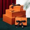 Gift Box Men Perfume Lipstick Purse Box Double Door Ribbon Bow Box Jewelry Box Mother'S Day Girl Women Birthday Gifts