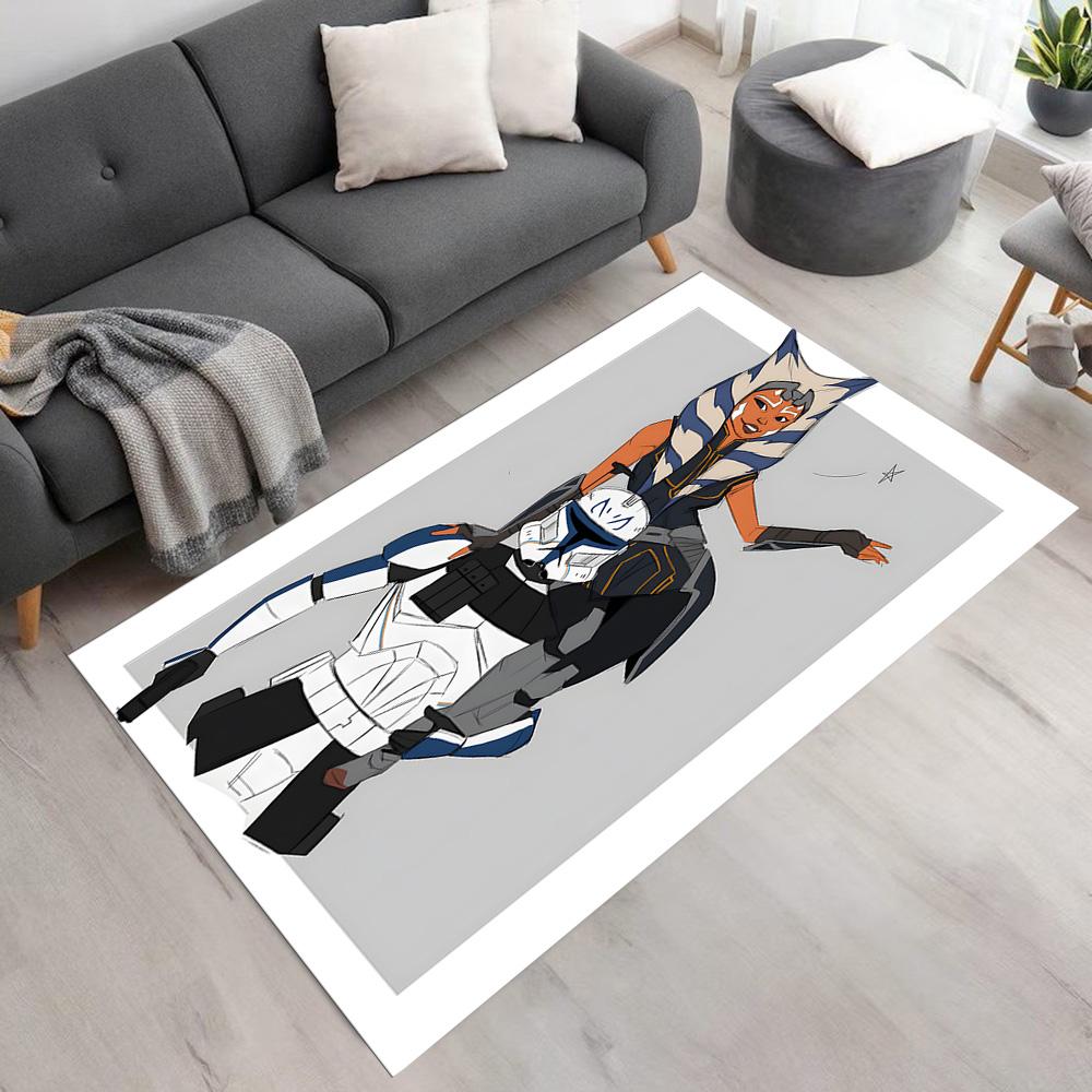 Star Wars Carpet Suitable for Dormitory Playrooms Decorate Room Balcony Anti-slip Rug Decorate Offices Perfect Gift for Friends Family