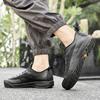Fashion Fashion Casual Outdoor Running Shoes  Men's Breathable Flats Mesh Lace-Up Shoes Lightweight Walking Sneakers for Men Size 38-45