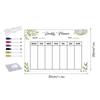 3D Acrylic Erasable Weekly Planner Board