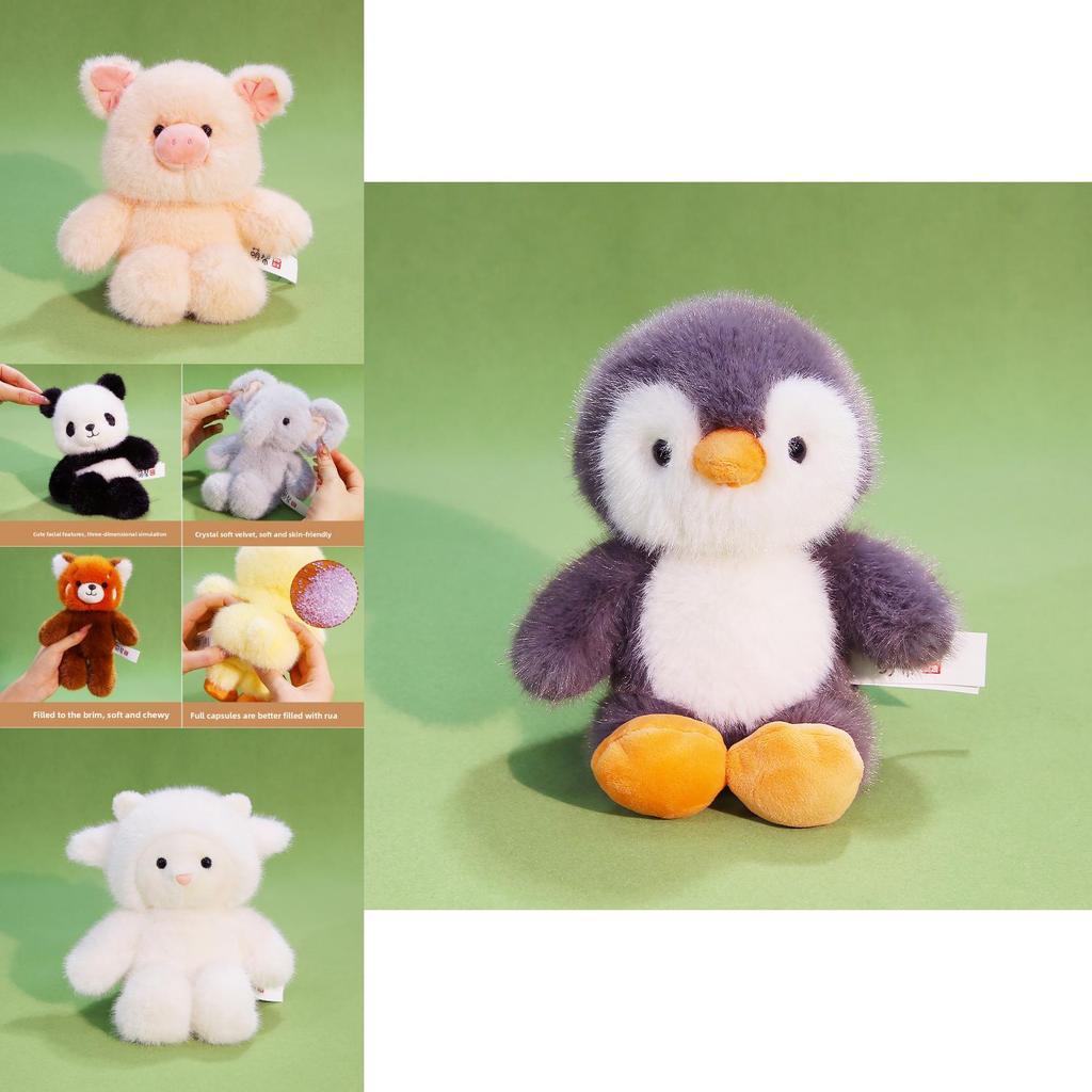 Elephant Panda Pig Rabbit Plush Toy With 7d Cotton Filling For Kids And Teens Gift