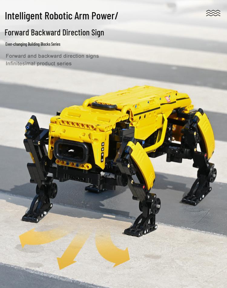 Yuxing Mechanical Power Machine Remote Control Educational Building Blocks Set for Kids