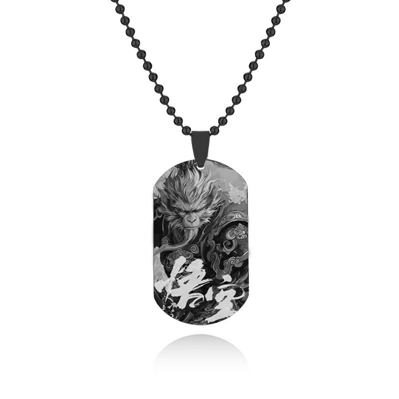 Black Wukong Myth Necklace Dressing Accessory Game Periphery Gift Collection