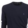 Polo Ralph Lauren FW21 Logo Embroidered Crewneck Sweater Men sweater Dark-Blue 710684957-001