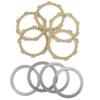 Clutch Kit Iron Friction Plates Fit for Honda TRX200 TRX250 FourTrax 200 250
