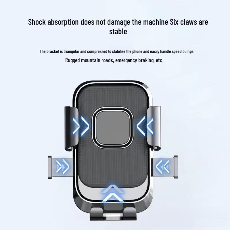 Black Tech Mobile Holder for Electric Motorcycle, Tricycle & Bicycle