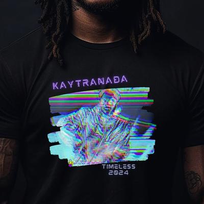 Populární Kaytranada Pánské tričko s krátkým rukávem S-235XL Unisex tričko