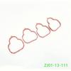XXR-Car Engine Intake Manifold Gasket Seal ZJ01-13-111 For Mazda 3 2004-2012 BK BL 1.6 Mazda 2 2007-2011 De 1.3 1.5 4 Pieces