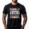 Retro Old School 80s 90s Cassette Music Mixtape Mens Designer T Shirt Mens Cheap Leisure - Men's Summer Cotton Graphic Tee
