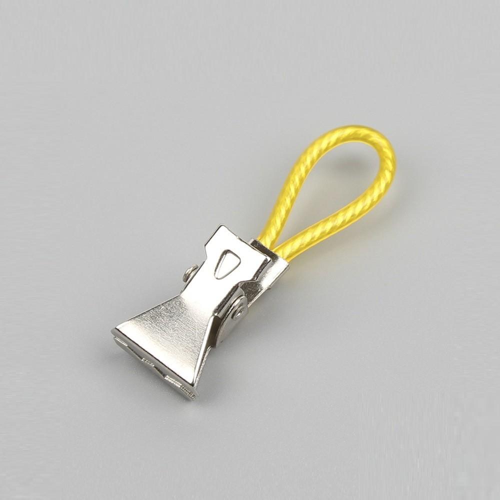 Metal Towel Clip Premium Outdoor Bath Towel Holder With Color Rope For Beach And Pool Use