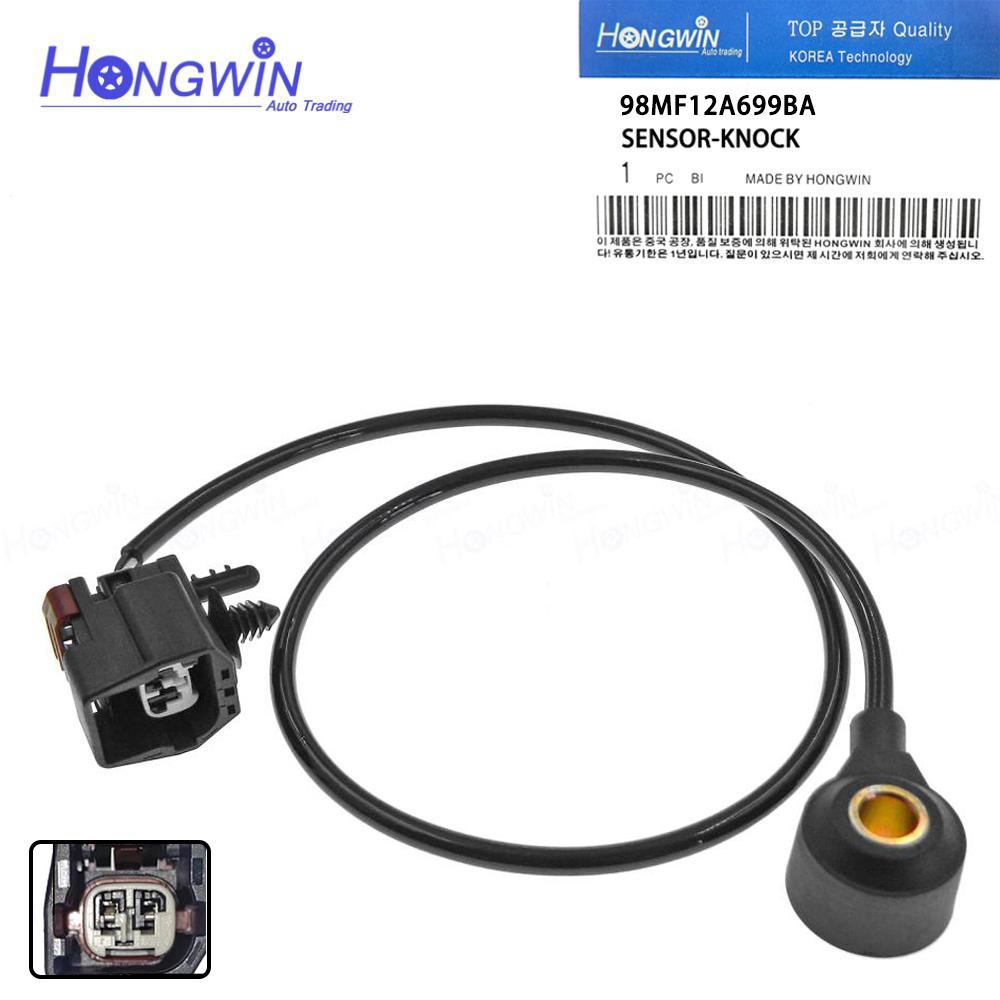 Новый датчик детонации для Ford Fiesta Escape Jaguar Lincoln LS Mazda Mercury 1.6 2.0 2.3 3.0 3.9 2000-2019 98MF-12A699-BA 1141998 1 PCS