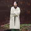 Women's Winter Quilted Ramie Cotton Coat - Vagabond Zen Style Robe