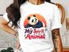 My Spirit Animal Panda T Shirt Softstyle Adorable For Her