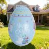 Reusable Giant Easter Egg PVC Easter Decor Festive 41 Inch Easter Egg Balloon  Garden Pendant