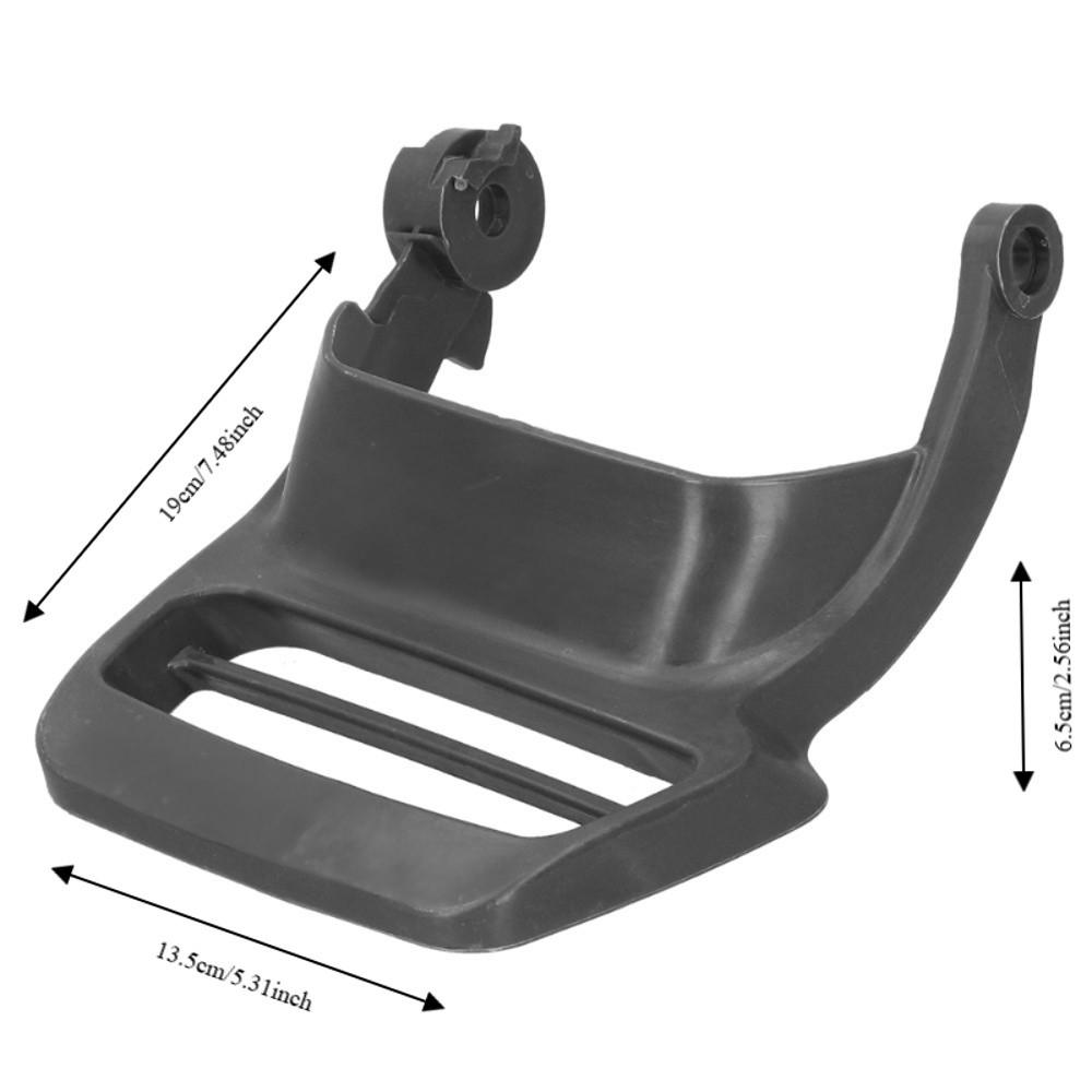 Universal Chain Brake Handle Black ABS Chainsaw Accessory Chainsaw Replacement Part for Husqvarna 445 450 Chainsaw Maintenance