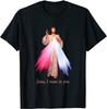 NUOVA T-SHIRT EDIZIONE LIMITATA Gesù Misericordioso Confido in Te - MADE IN USA