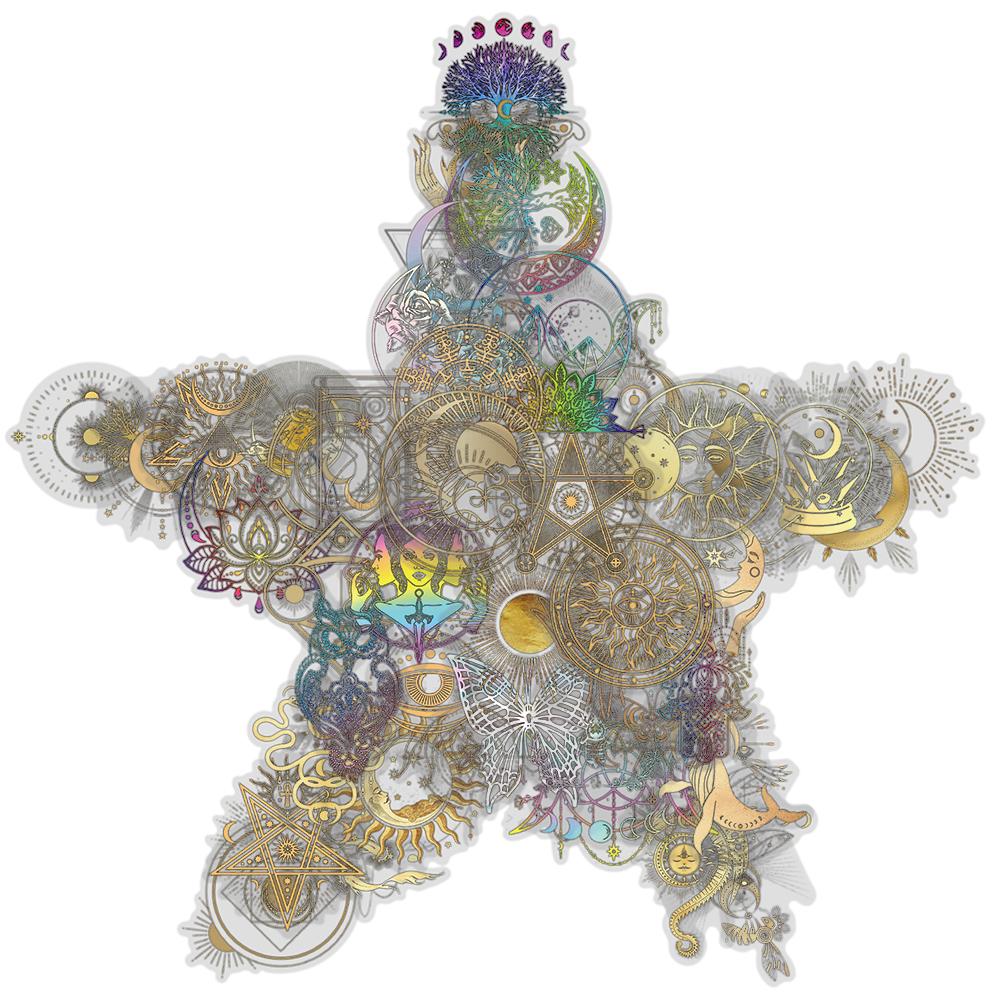 

50PCS Colorful Laser Sticker Nostalgia Notebooks Laptop Luggage Skateboard DIY Cafe Phone Harajuku Bicycle Living Sticker