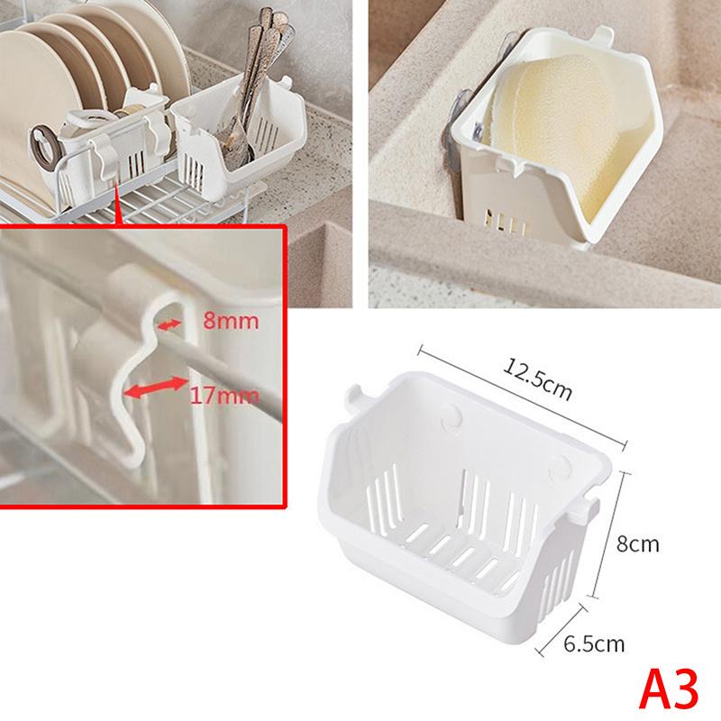 CCA83-Multifunctional Kitchen Chopsticks Holder Hanging Drain Box Organizer Storage Rack Save Space Hanging Tableware Holder