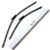 AeroBlade Wiper Blades of for BMW Left and Right Hand OEM Installation Instructions TJK Original Parts (Set 2) E60/E61/E63/E64 (600mm/575mm) - Drive,