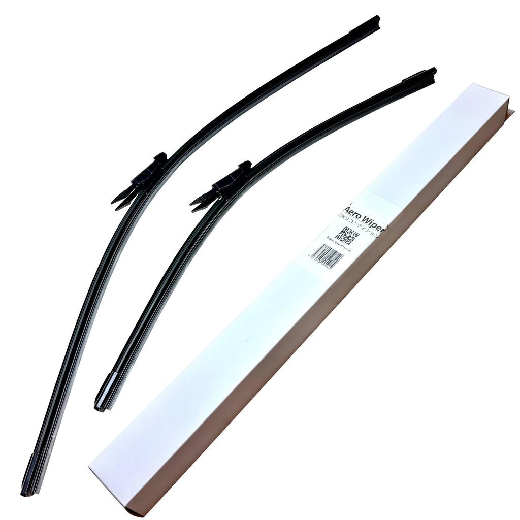 AeroBlade Wiper Blades of for BMW Left and Right Hand OEM Installation Instructions TJK Original Parts (Set 2) E60/E61/E63/E64 (600mm/575mm) - Drive,