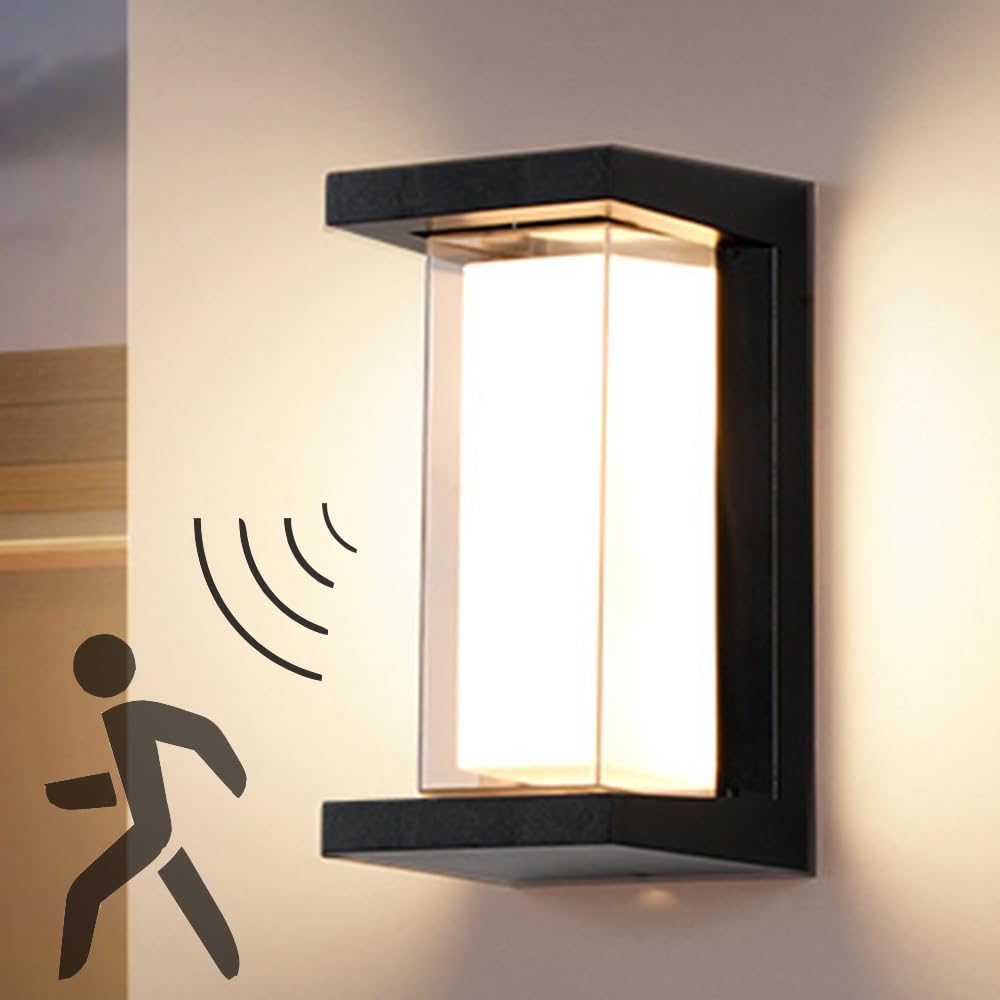 

Входной датчик движения, настенный вход, крыльцо, 2-слойный светодиодный уличный фотодатчик из поликарбоната, водонепроницаемый, коридор, сад, ворота, охрана, закрытая, непромокаемая