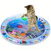Interactive Ocean Creatures Water Sensory Mat for Cats