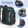 Multifunctional Ski Backpack with Dry/Wet Separation and Large Capacity