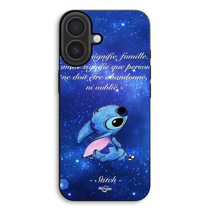 Coque de téléphone - MANIACASE - iPhone 17 - Silicone TPU - Motif Stitch - Souple