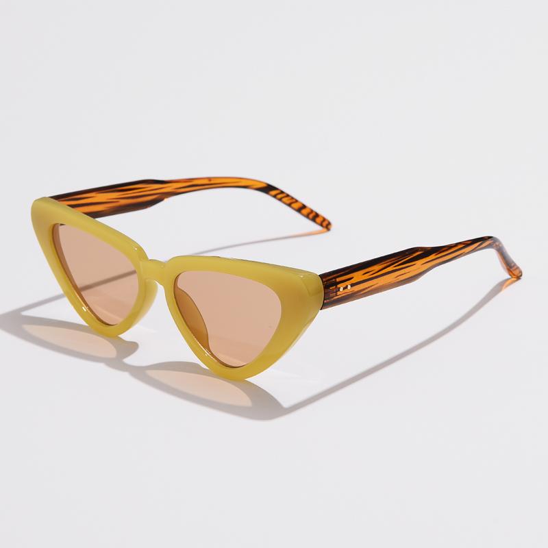 

Cat Eye Sunglasses Small Cateye Sun Glasses Brand Designer Eyeglasses For Women Candy Colors Gradient Shades Female Eyewear show as picture