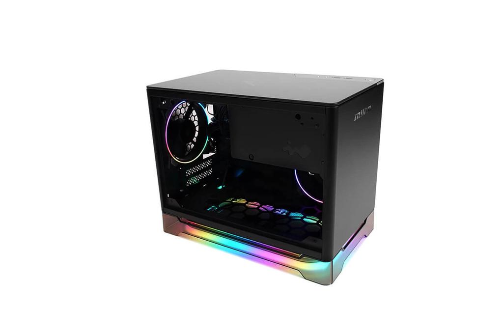 IN WIN 750W 80PLUS GOLD power supply dedicated tower type PC case black color Prime Mini-ITX [A1 BLACK]