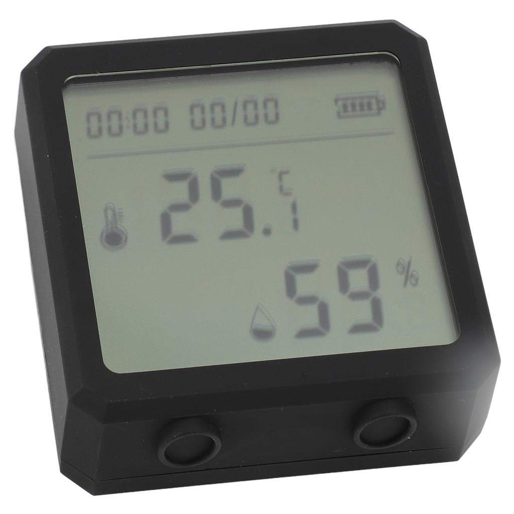Temperature Humidity Meter LCD Display Wifi Alarm Function Voice Support Digital Hygrometer Thermometer for Indoor