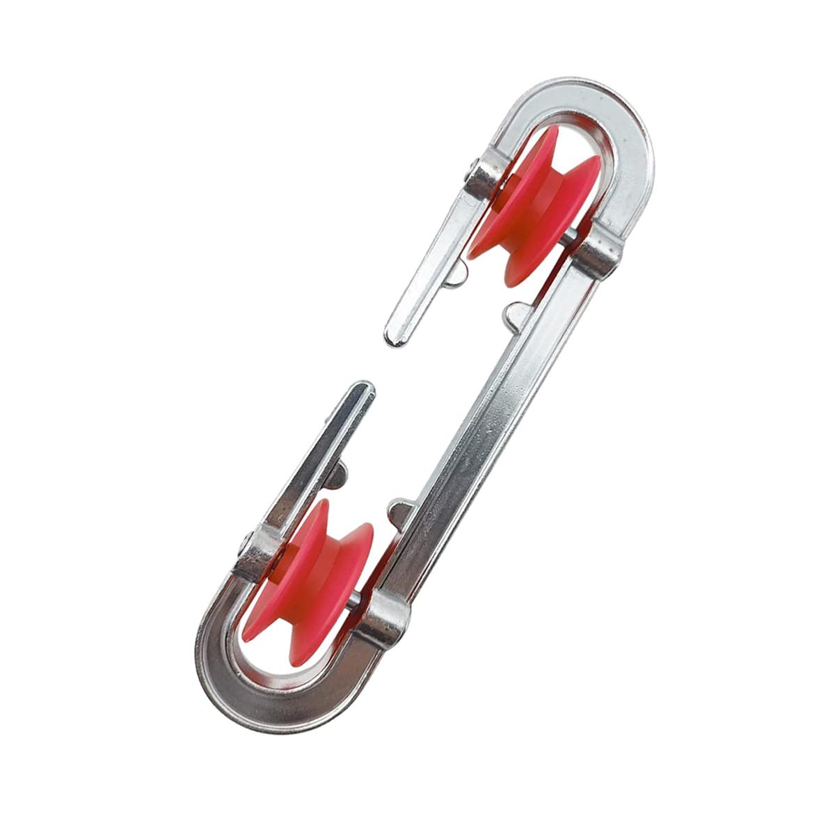 

1 шт. алюминиевый шкив-распределитель для бельевой веревки, аксессуары для тяжелых грузов и длинной бельевой веревки