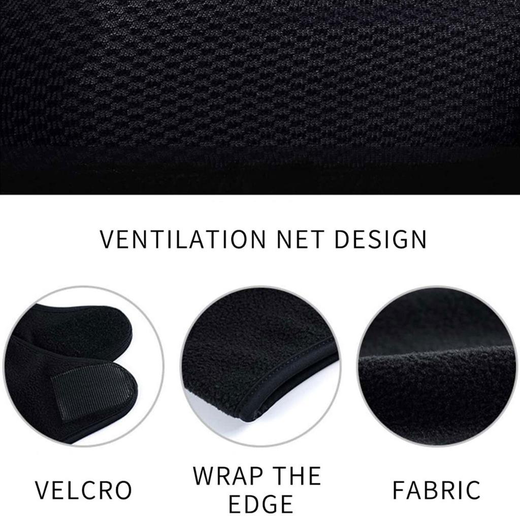 Warm Mask Winter Windproof Outdoor Fishing Sports Running Cycling Face Cover Polar Fleece Half Mask Ear Protection