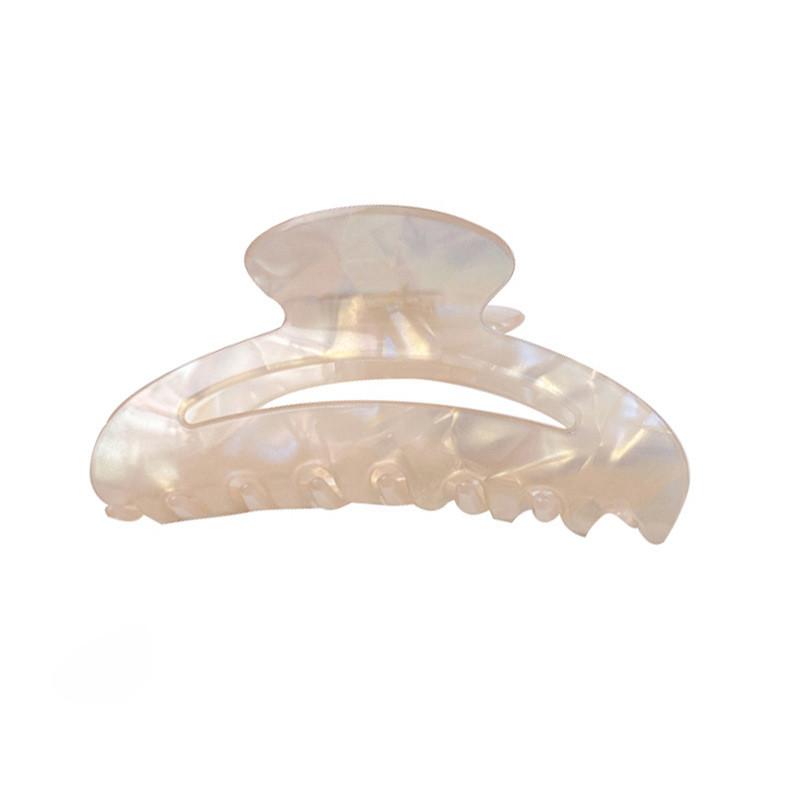 Beautiful Handcrafted Korean Style Colorful Hair Claw Clip For Women With Iridescent Finish