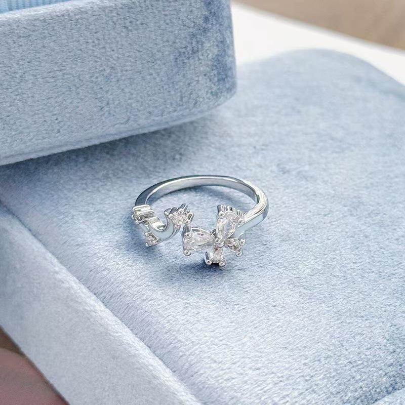 Blind Box Full Of Diamonds, Colored Treasures, Zir*****Pen Rings, Light Luxury, High-End Sense, Niche Personality Stacking, Stacking, Wearing Rings