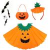 3x Halloween Pumpkin Costume Headpieces Headband for Cosplay Photo Props