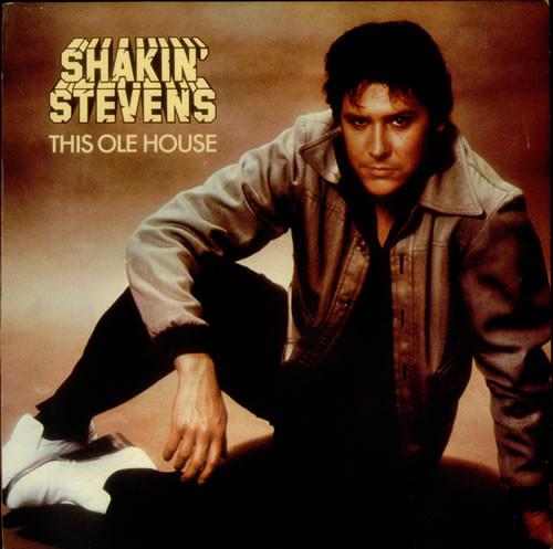 

LP Record SHAKIN STEVENS - This Ole House EPC84985 EPIC 1980 UK Rock Used