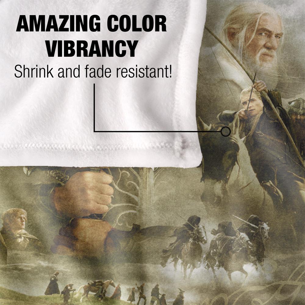 LORD OF THE RINGS Movie Poster Blanket