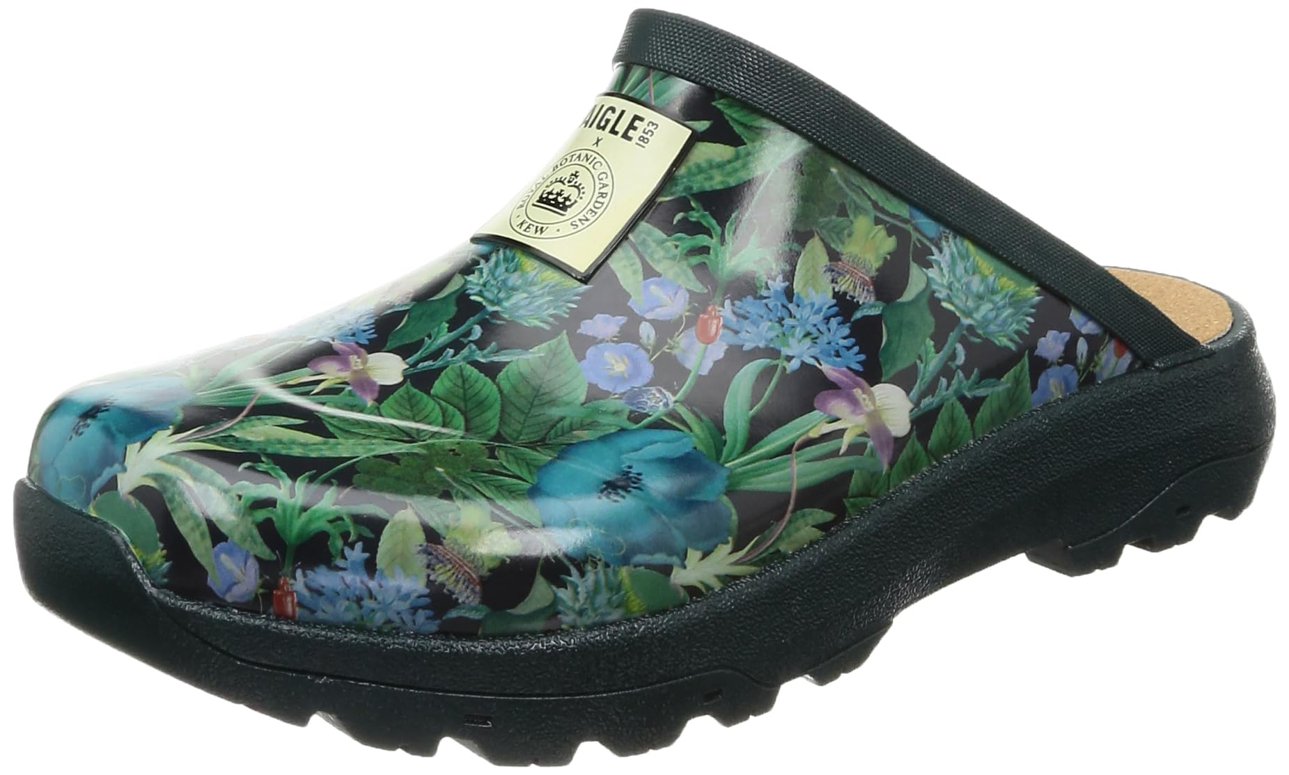 

Aigle Дождевые ботинки Koray с принтом Темно-зеленый [Официальный] Сабо,