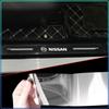 Car Stickers Auto Threshold Protection Sticker Car Accessories For Nissan Nismo Almera Tiida Juke Teana Qashqai 350Z 370Z GTR