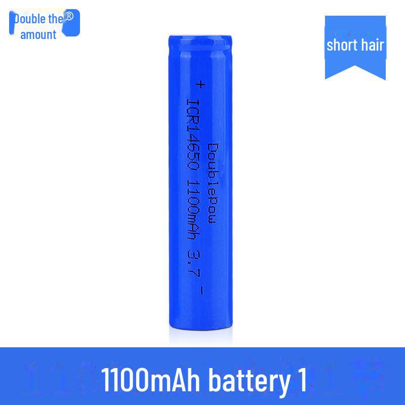 

«14650 3,7 В 1100 мАч перезаряжаемая литиевая батарея с плоской головкой» A-grade flat head, 1100mah