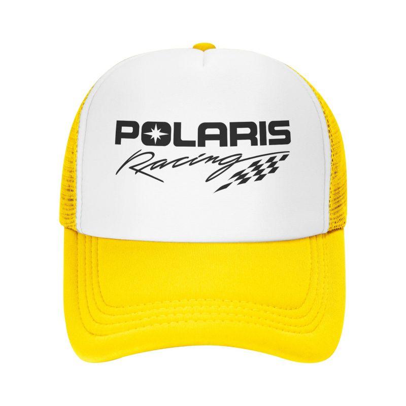 

Custom Polaris Logo Print Mesh Baseball Cap Summer Breathable Adjustable Mesh Sun Hats Unisex Outdoor Sports Casual Caps Adjustable