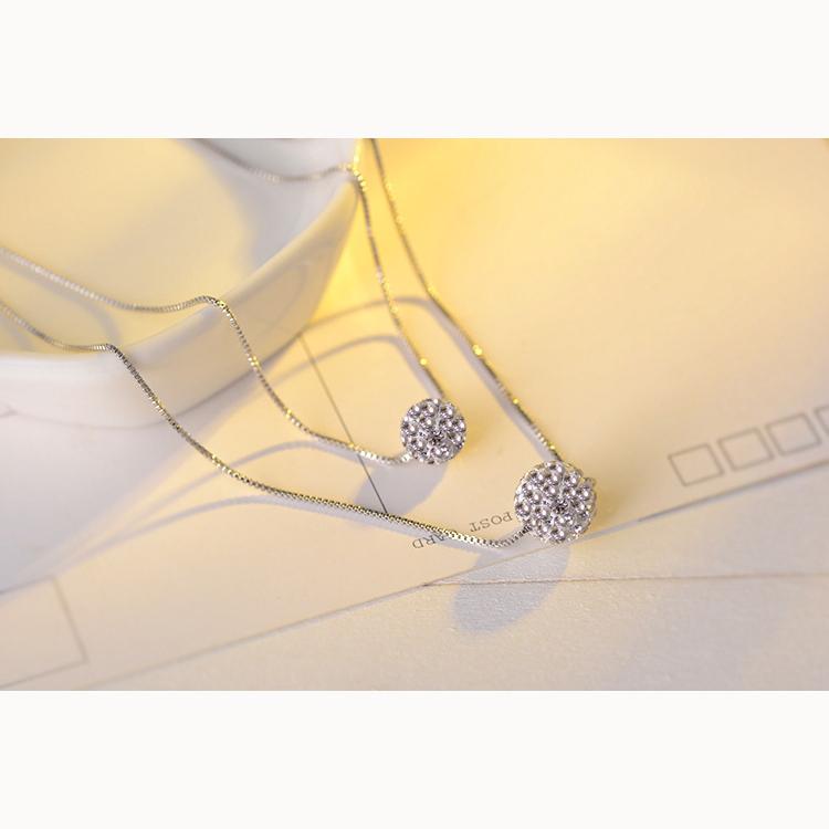 Double Necklace Pendant Female Short Section Simple Collarbone Chain Jewelry  Romantic Accessories Necklace Valentine's Day Gifts