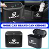 Car Trash Bin Hanging Storage Box ABS Square Pressing Trash Bin For 240 C70 S40 S50 S60 S70 S80 S90 V40 V50 V60 V90 XC40 XC60 XC90 Vnl Truck