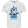 Daddy Shark Funny Fathers Day Unisexs Light Cotton TShirt