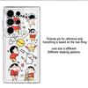 Case for Samsung Galaxy S26 Note 20 Ultra 10 S24 S22 FE S25 Edge S20 Plus S21 S23 Ultra Phone Cover Crayon Shin Chan Cartoon