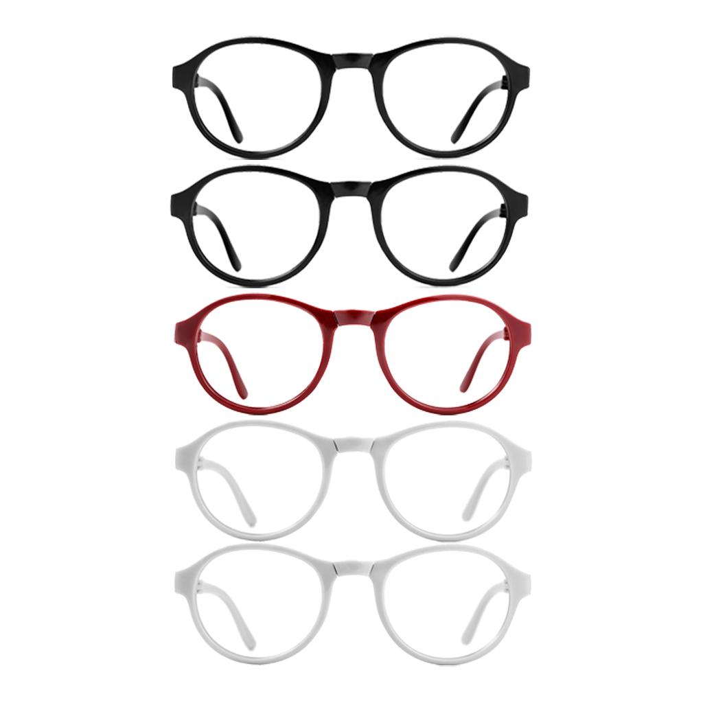 5PCS New Folding Reading Glasses Women Men Anti-Blue Light Portable Magnifying Presbyopia Eyewear +100 +150 +200 +250 +300