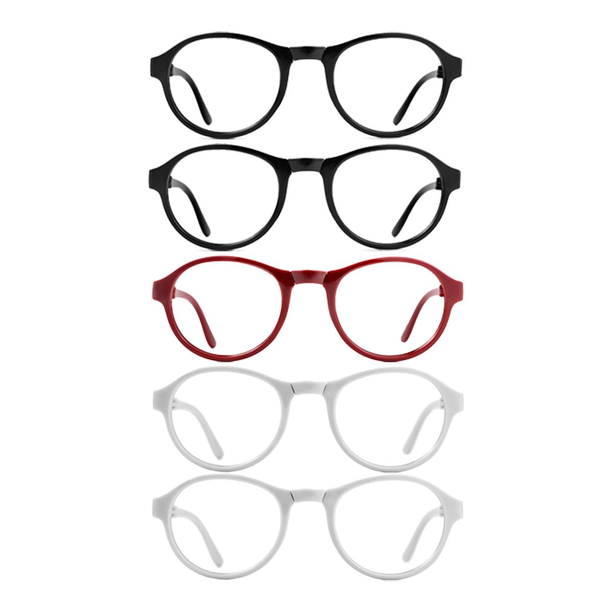 

5 шт. Новые складные очки для чтения для женщин и мужчин, портативные очки для пресбиопии с увеличением и защитой от синего света +100 +150 +200 +250 +300 3.0