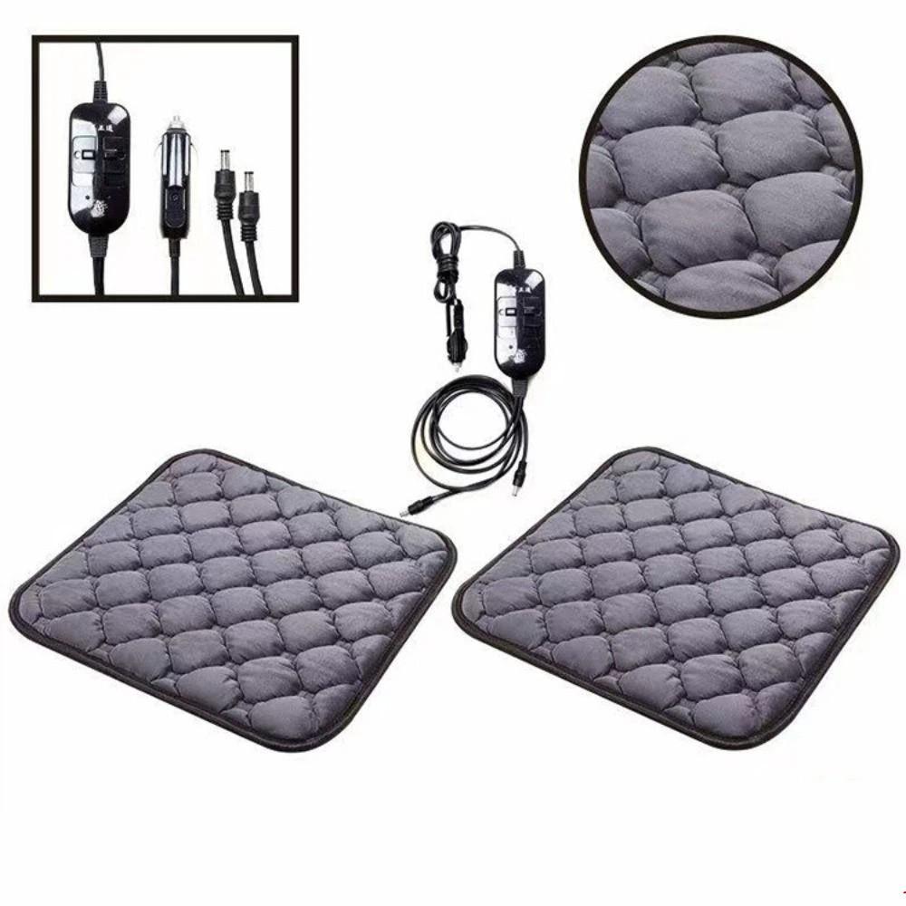 Adjustable Heat Heated Car Seat Cushion 24V Power Car Heating Warm Pad  Winter Season