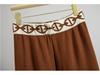 Women's Summer Knit Top & High-Waist Pants Set